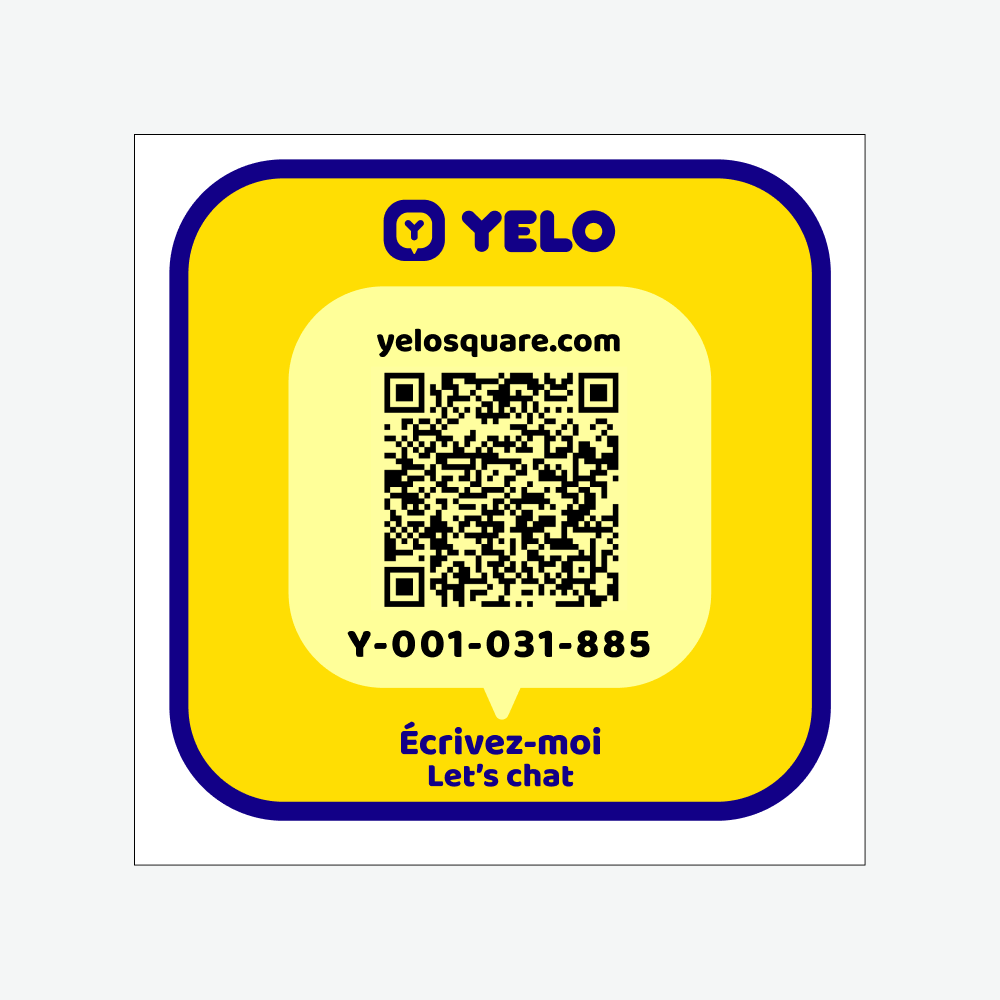 Vignette Yelo Grande taille (3 po x 3 po / 7cm x 7cm)